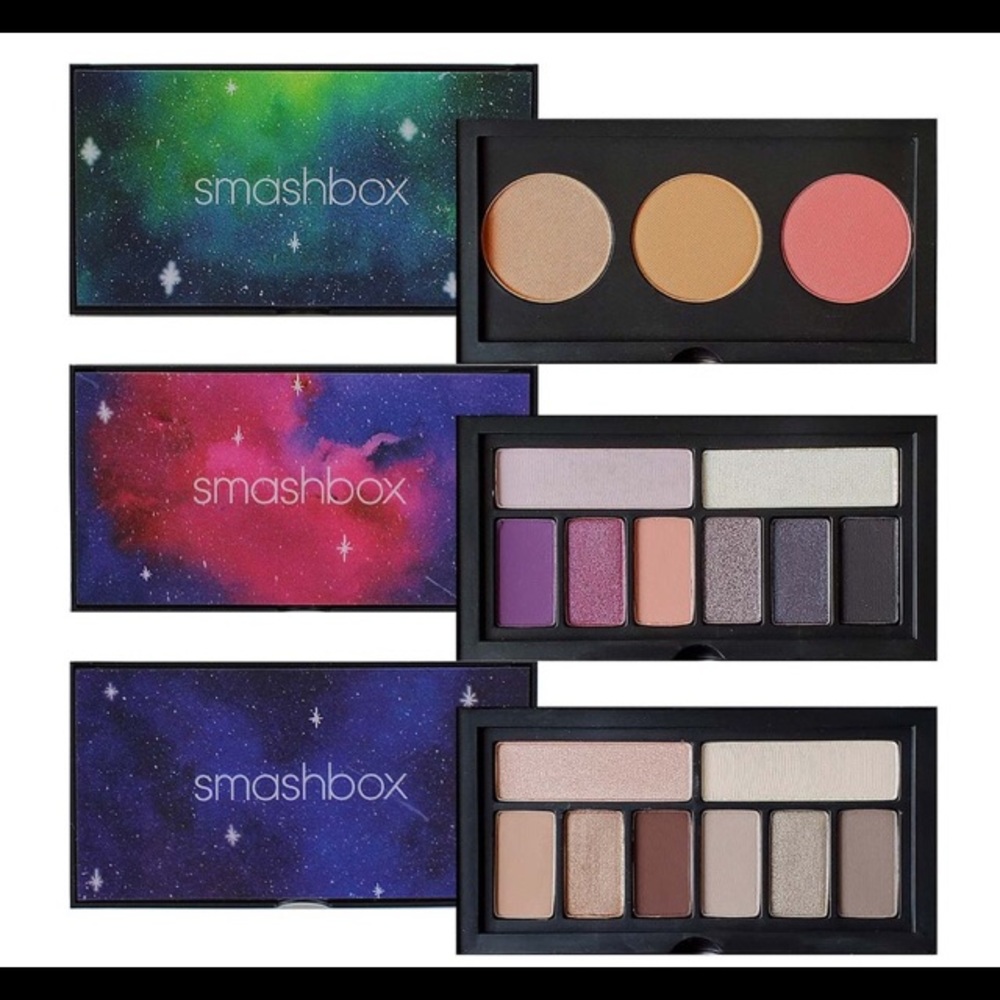 New smashbox 3-Palette Shooting Star Set - 2 full size cover shot eye kit
